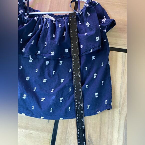 Loft off the shoulder blouse - Picture 4 of 5